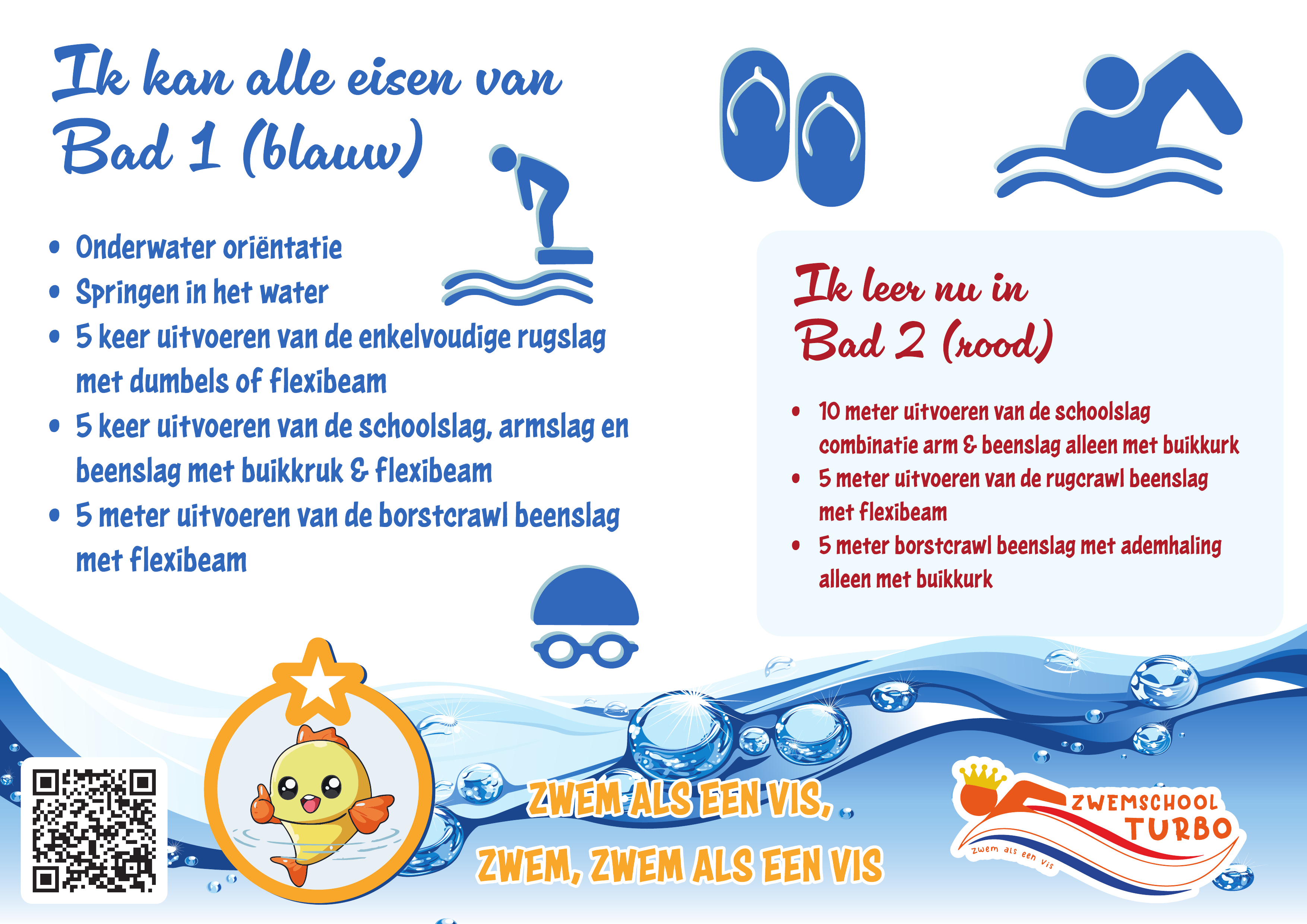 Bad 1 Eisen - Zwemschool Turbo