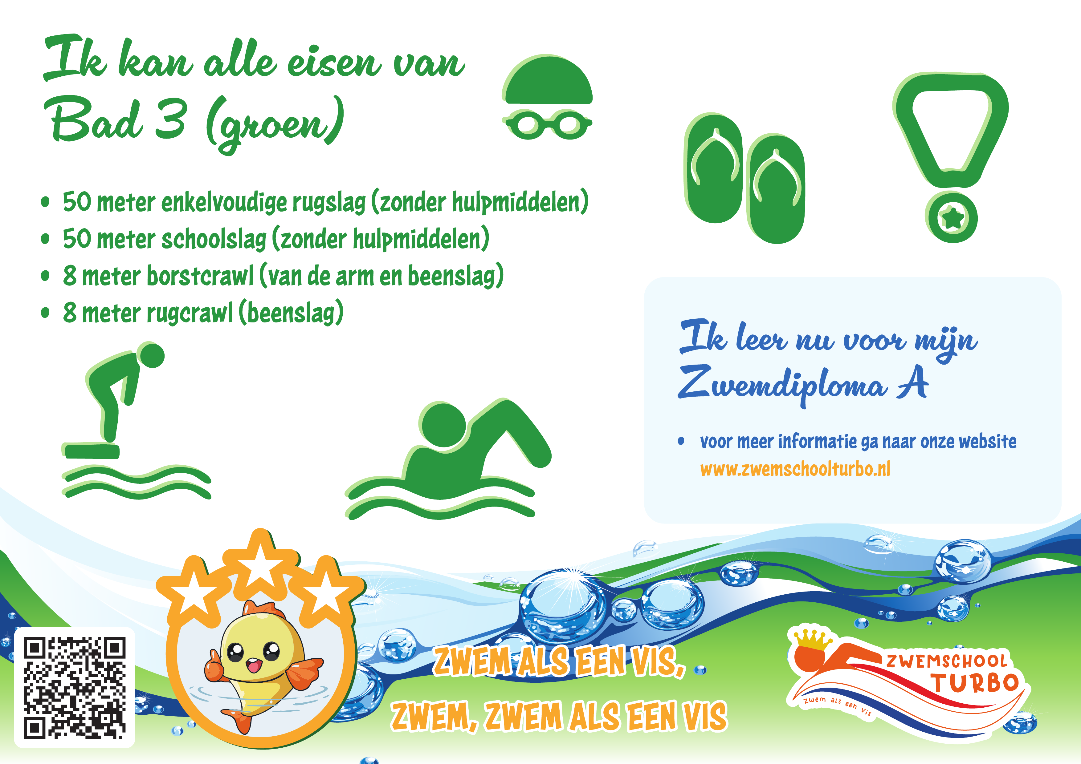 Bad 3 Eisen - Zwemschool Turbo